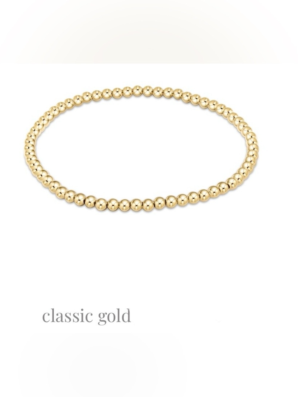Enewton Classic Gold Bracelet. “EXTENDS SIZE”